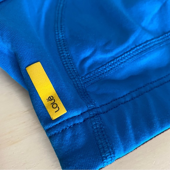 Lolë Blue Grey Wicking Sports Bra - Picture 2 of 10